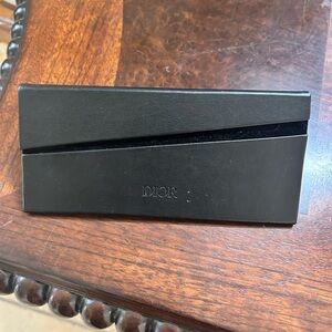 Dior Sleek Black sunglasses case Holder